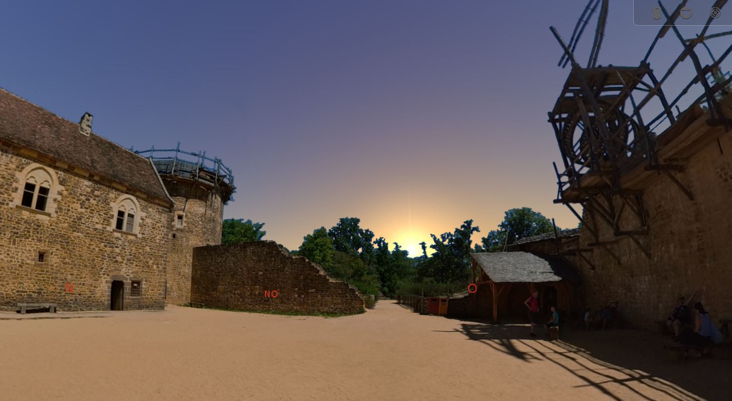 Guédelon castle, France
